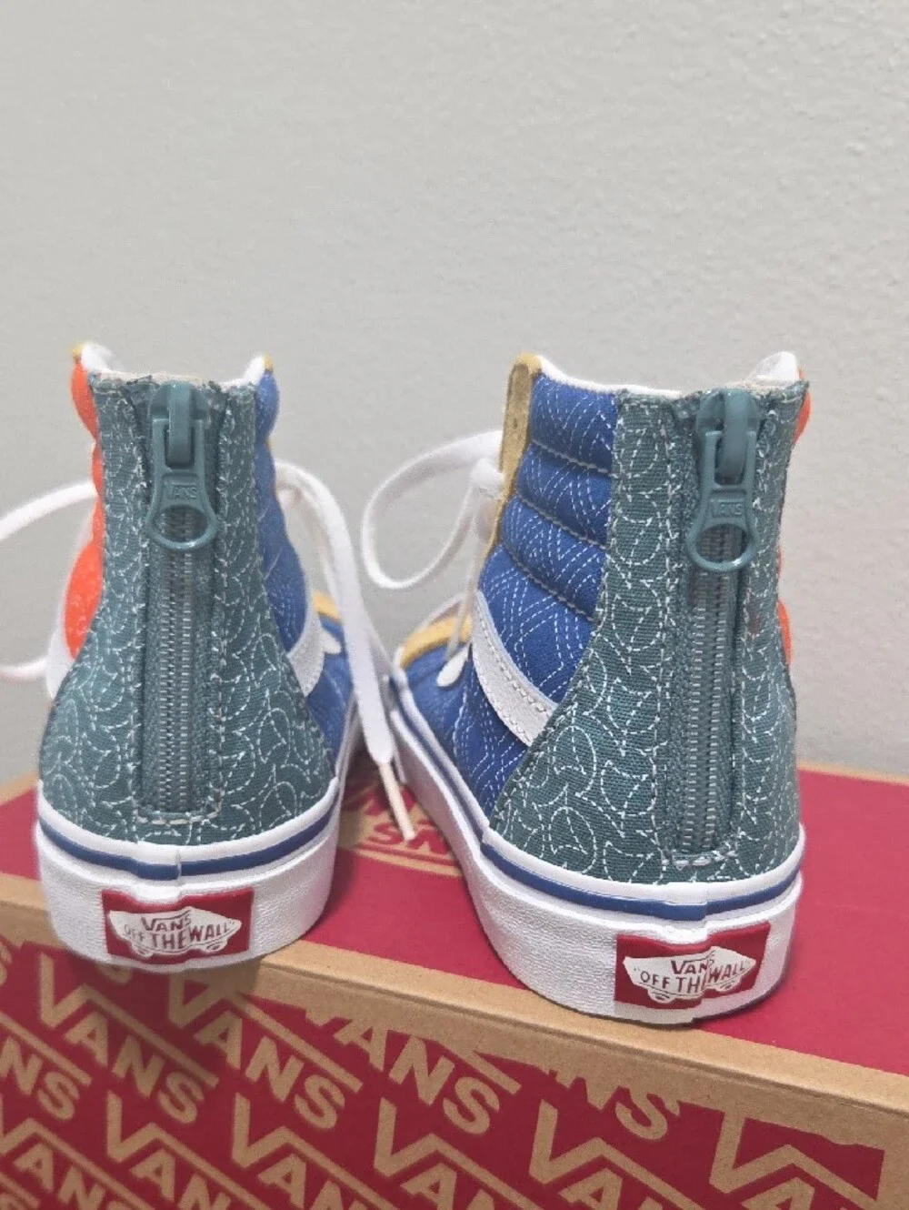 Vans colorful patchwork